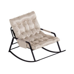 Silla Mecedora Mubson Beige