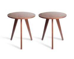 Dos Mesas Laterales Minimalitas Tono Baniz