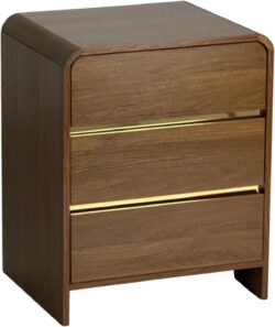 Buró de Madera Sólida con 3 Cajones Atahe