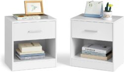 Mesa Auxiliar Mesita de Noche Vasagle