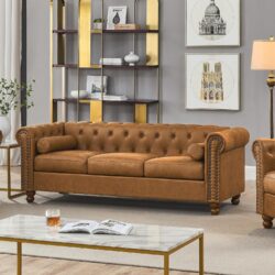 Sofá Chesterfield de 3 Plazas